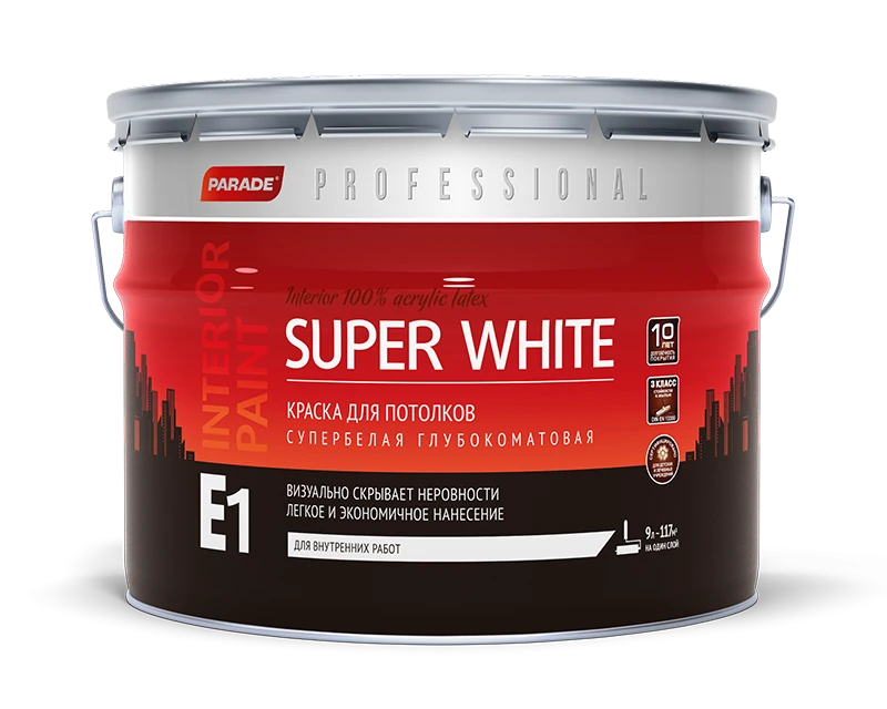 Parade Professional E1 SuperWhite Parade Professional E1 SuperWhite