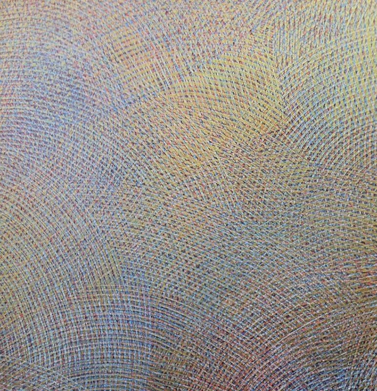 Декоративный эффект Радужные нити